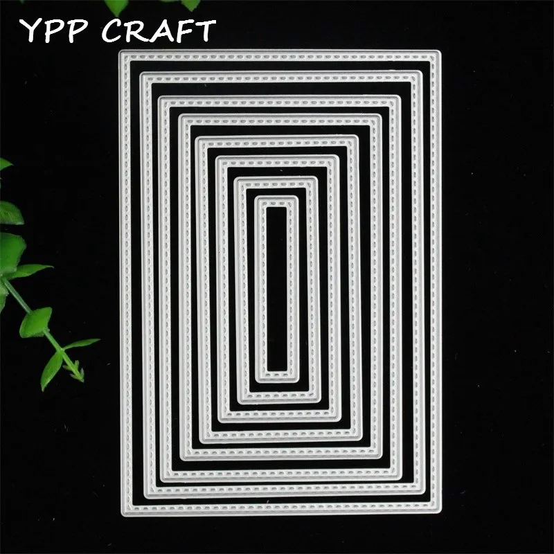 

YPP CRAFT Metal Sewing Frames Cutting Dies Stencils for DIY Scrapbooking/photo album Decorative Embossing DIY Paper Cards