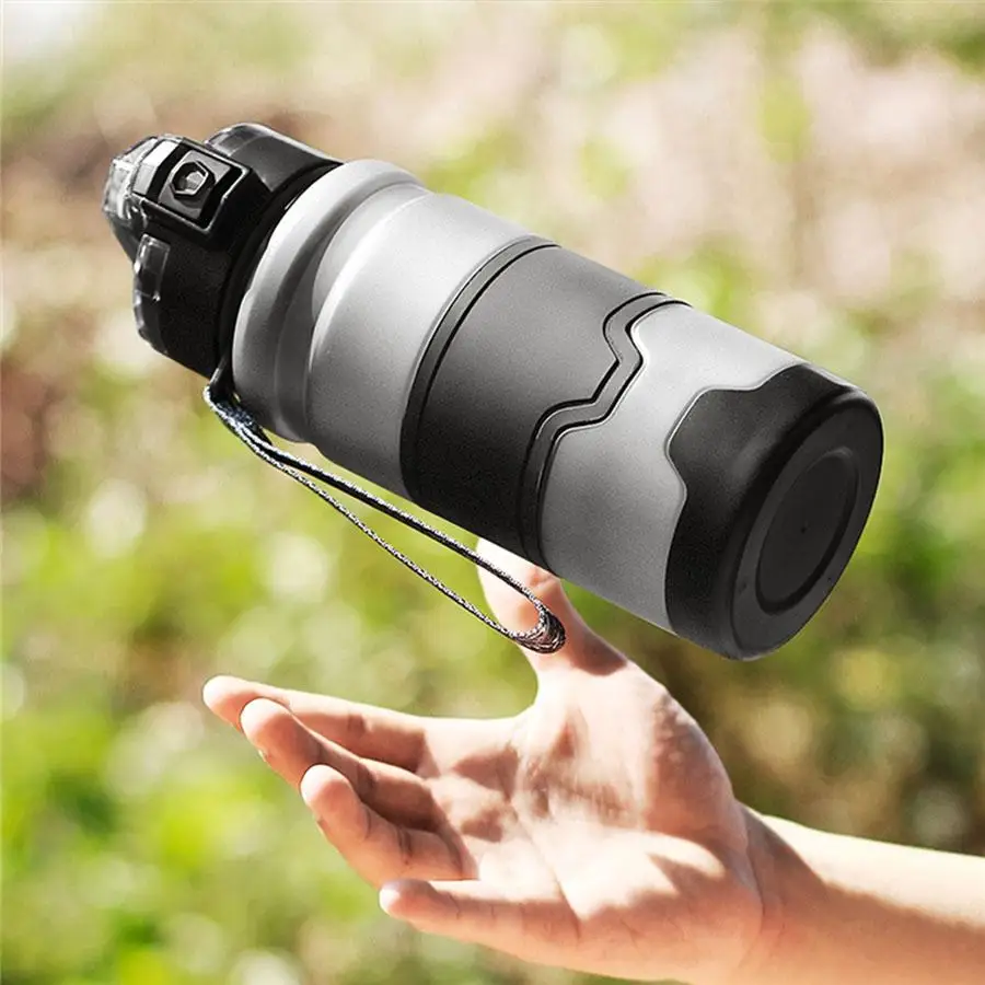 Multiple Specifications 700ml Plastic Sport Water Bottle BPA Free Leakproof Drinking For With Rope Portable Tumble | Спорт и