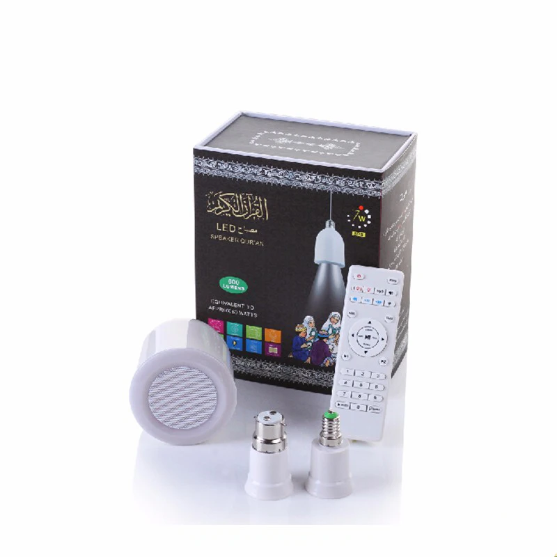 Коран плеер 8G Bluetooth Динамик мусульман Исламский подарок MP3 Портативный с пультом дистанционного управления Управление микрофон со светодиодной подсветкой