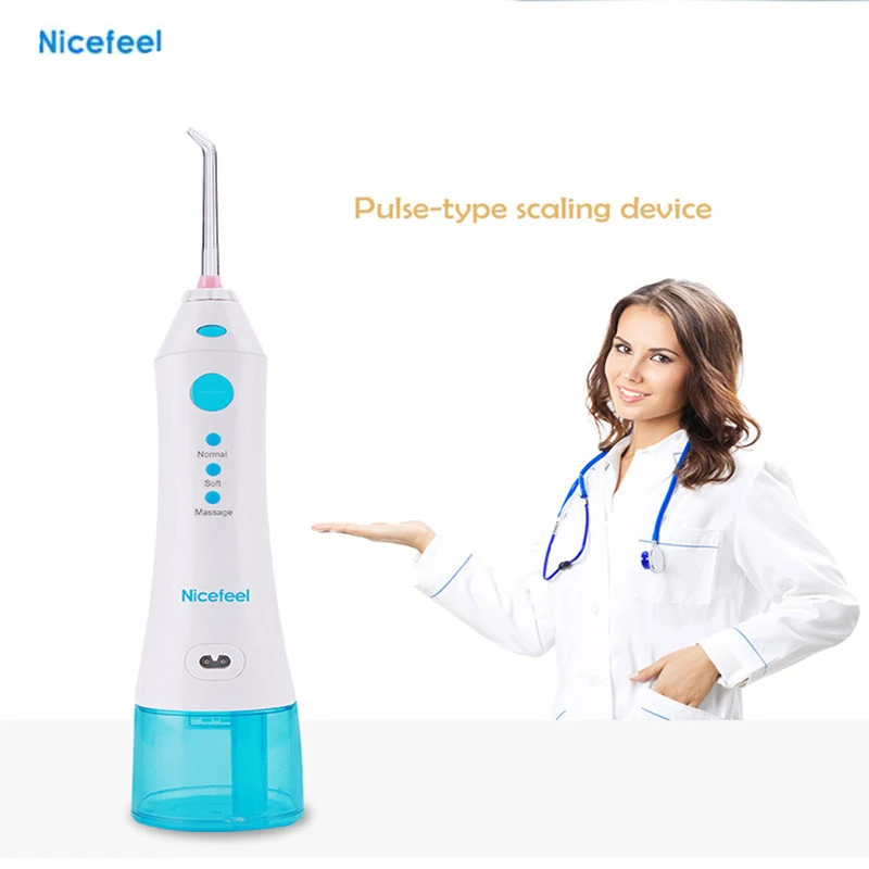 

Nicefeel FC158 Professional Portable Oral Irrigator Dental Water Jet Tooth SPA Teeth Whitening Quality Electric Dental Flosser