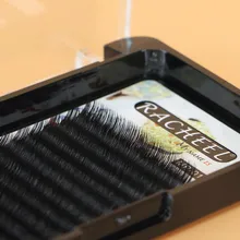 Клевер на удачу, рейка, накладные ресницы 0.15C, объем 12 строк, настоящие натуральные накладные ресницы из норки, для наращивания, корейская мода