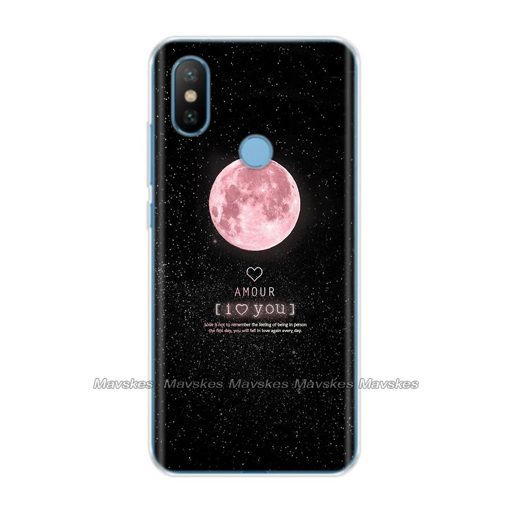 35 Силиконовый чехол для Xiaomi mi A2 Lite, чехол с полной защитой, мягкая задняя крышка из ТПУ для Xio mi A2 Funda A 2 LITE, чехол для телефона s Coque - Цвет: 35