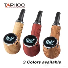 TAPHOO PipeVape лучшая портативная электронная сигарета сухой травы vape ручка Труба Форма e труба сухой травы испаритель