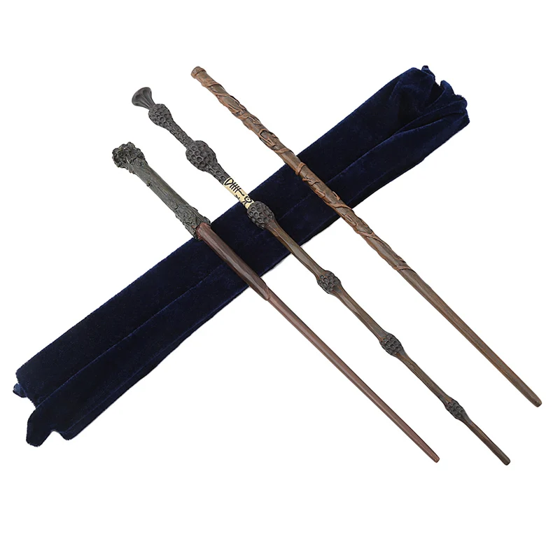 

Harri Potter Magic Tricks Hermione Magical Colsplay Metal Iron Core Magic Wand Albus Dumbledore Professiona Gifts Magic Toys 01N