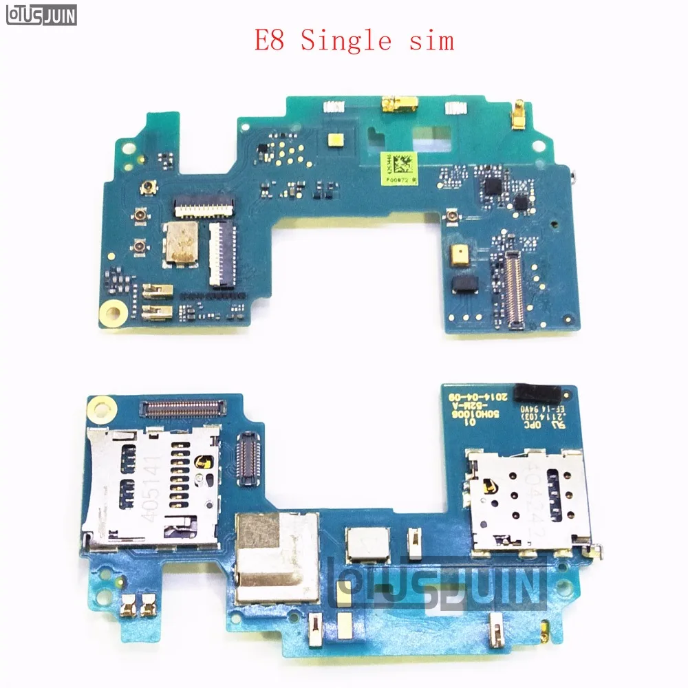 

Original For HTC E8 Sim Card Holder Micro SD Memory Socket Slot Tray Flex cable
