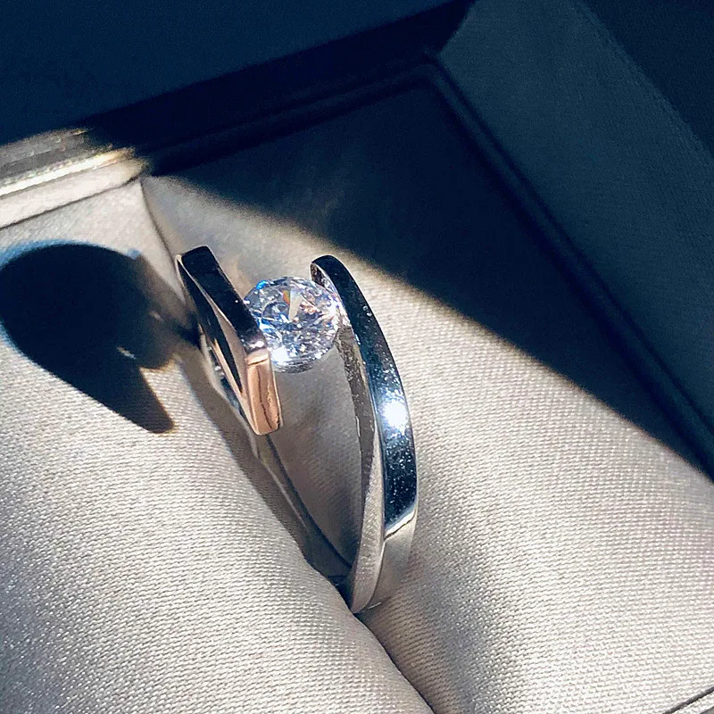 Новинка, модное роскошное женское серебряное Золотое обручальное кольцо, уникальный европейский стиль, циркон, винтажные свадебные кольца, ювелирные изделия в стиле панк