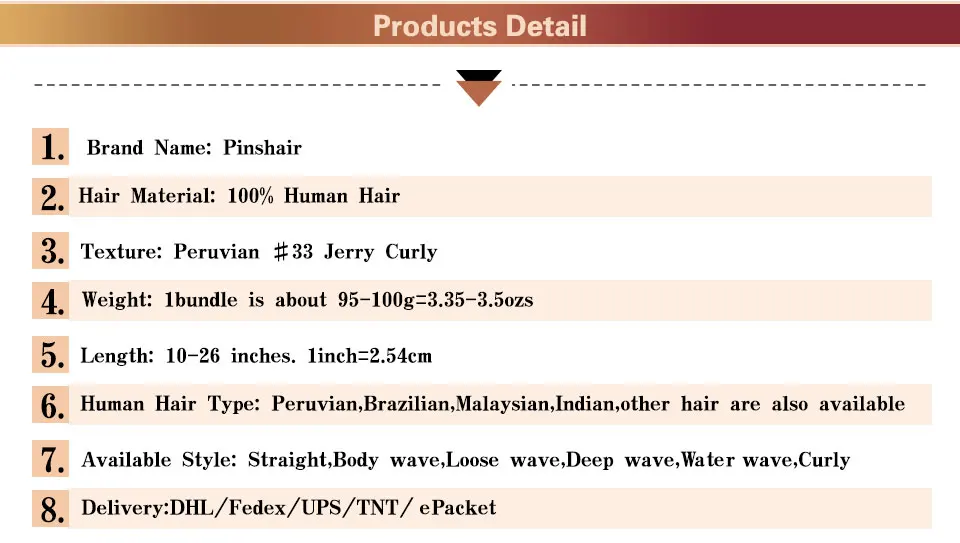 Pinshair светло-коричневый кудрявый вьющиеся волосы 3 пучки перуанский человеческих волос ткать Цвет 30 10-26 дюймов не -Реми толстые пачки