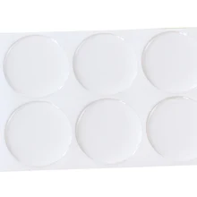 42 мм круглый эпоксидный стикер прозрачная смола стикер s купола большой 3D клей КРУГИ для таблеток коробка