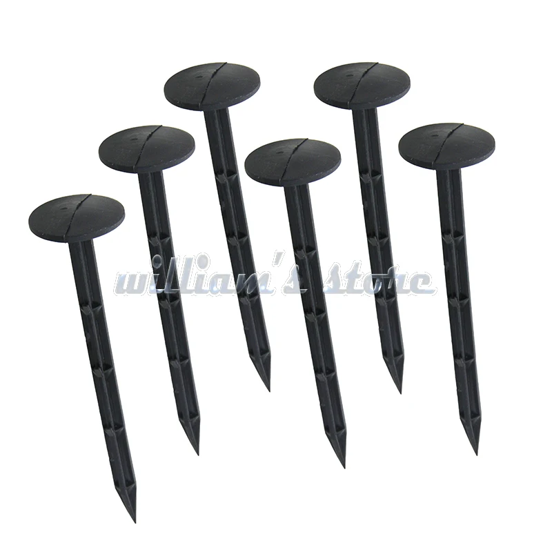 10pcs/lot Gardening Nails Nail 200mm Length Gardening Plastic Ground