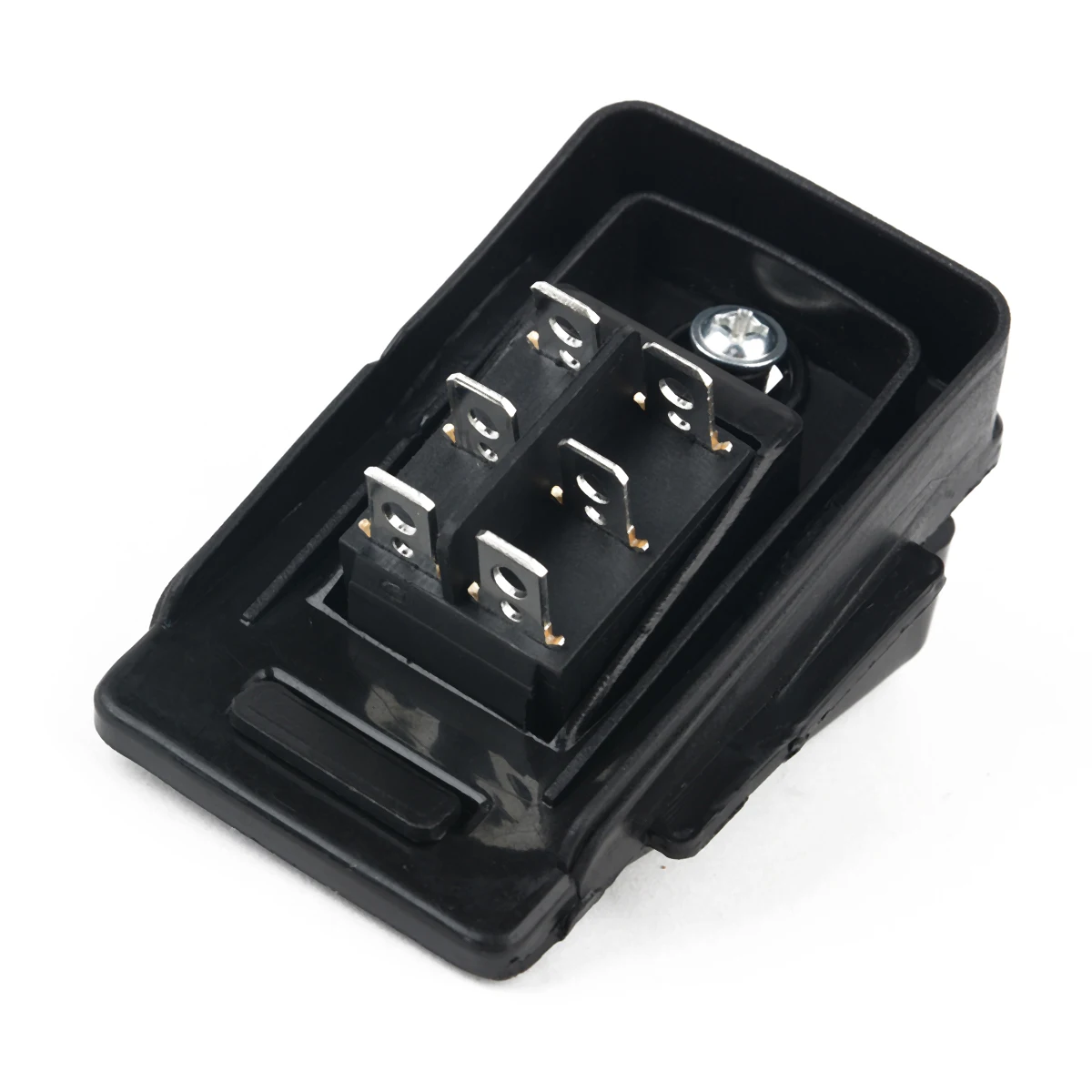 1pc 6V/12V Toy Car Foot Pedal Reset-Control Switch Red/Black Plastic Foot Pedal  Replacement for Kids Ride On Toy Car Tool Parts