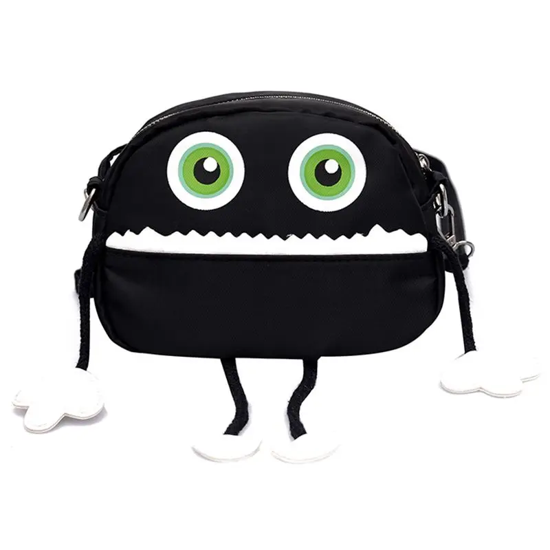 

Funny Cartoon Robot Messenger Bags Casual Shoulder Bag Wrist Strap Handbag Crossbody Bags for Women