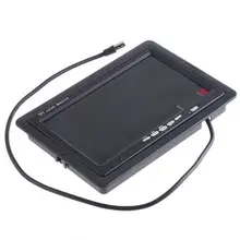 2PCS 7″ TFT LCD Color Auto Car Rearview Headrest Monitor DVD Camera VCR Digital
