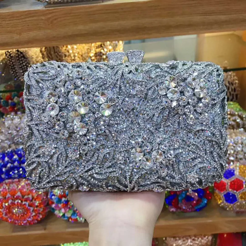 Chaîne D'épaule Color Main As color Jour argent Femme Femmes Or Diamant Pictur Cristal Pictur Dames Embrayages Sac Mariage D'embrayage Nuptiale À Soirée Same Sacs De UwHOyqAwT