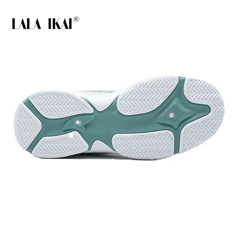 LALA IKAI/женская повседневная обувь на платформе Сезон весна осень Кроссовки