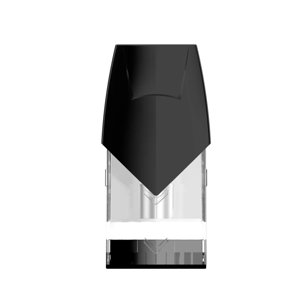 

4PCs/lot Vaptio Solo Flat Mini Tank Electronic cigarette Cartridge 1.0ml Capacity fit for Refillable Starter Kit 1.5ohm ceramics