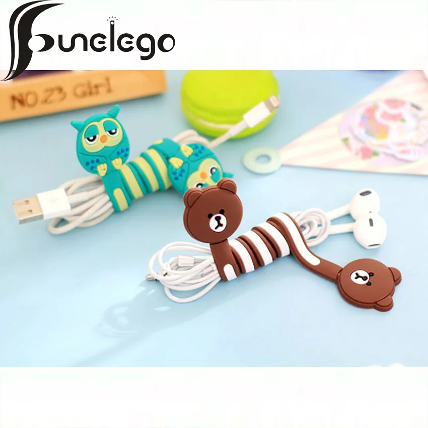 Funelego 1 шт. 5 партия намоточный провод органайзер для USB Line Manager D13 модель мультяшный