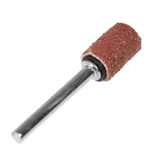 100 шт ногтей дрель песок полосы шлифовальные барабаны с 1/" оправки для роторного инструмента