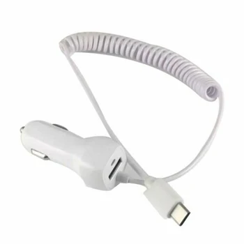 

Micro USB Cable Quick Charge for Phone Micro USB Type-C Car Charger 2.1A with Fast Charing Cable LED Indication Car-charger