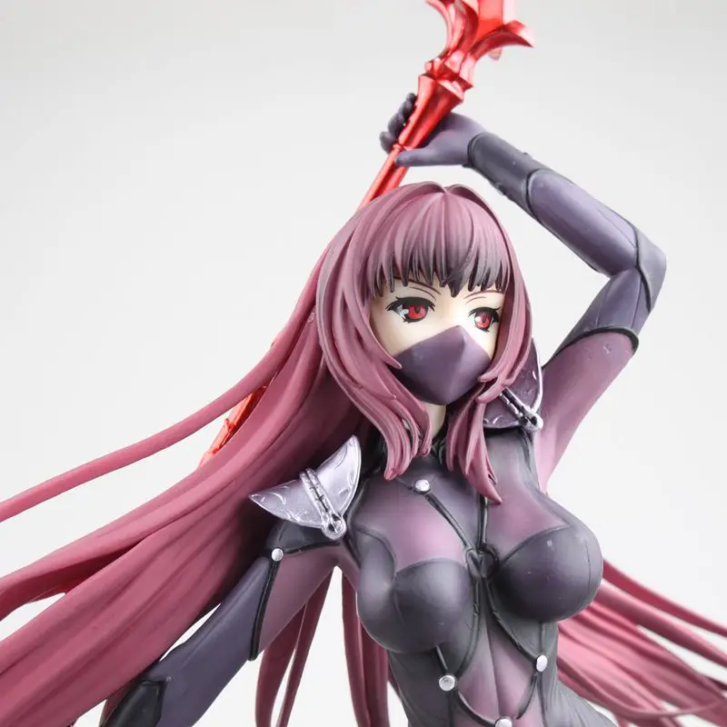 28 см аниме фигурка Fate/Grand Order слуга Scathach Lancer длинное копье Ver 1/7 Fate Stay Night Сексуальная Модель Коллекционная кукла