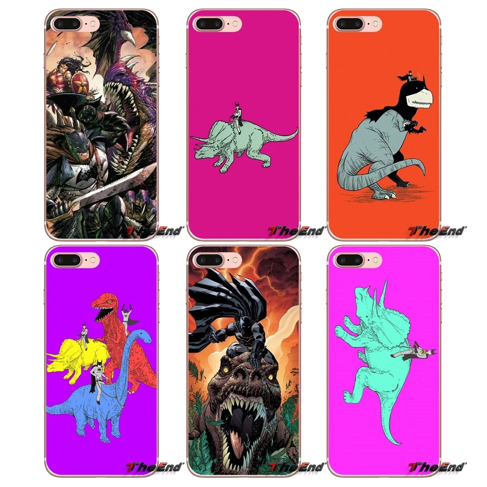 

Dinosaurs And Batman For iPhone XS Max XR X 4 4S 5 5S 5C SE 6 6S 7 8 Plus Samsung Galaxy J1 J3 J5 J7 A3 A5 Silicone Cases Covers