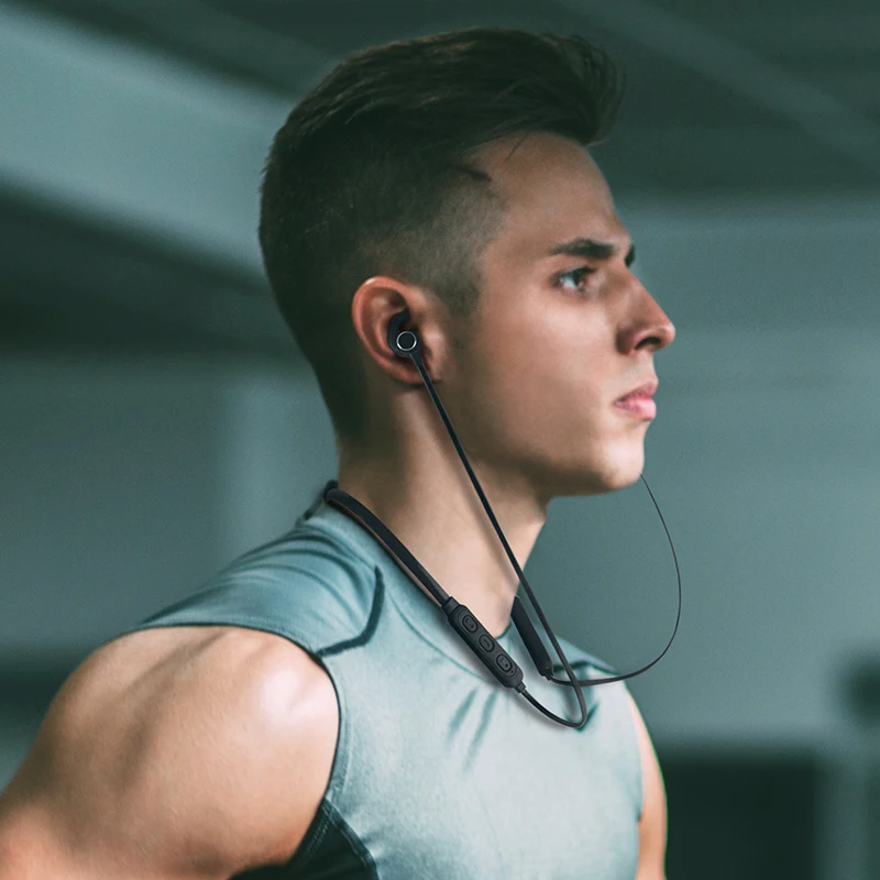 Magift13 Спорт Bluetooth наушники магнитных шейным Беспроводной стерео гарнитуры CVC 6 0