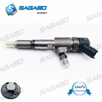 4 шт. подлинный топливный инжектор common rail 0445110356