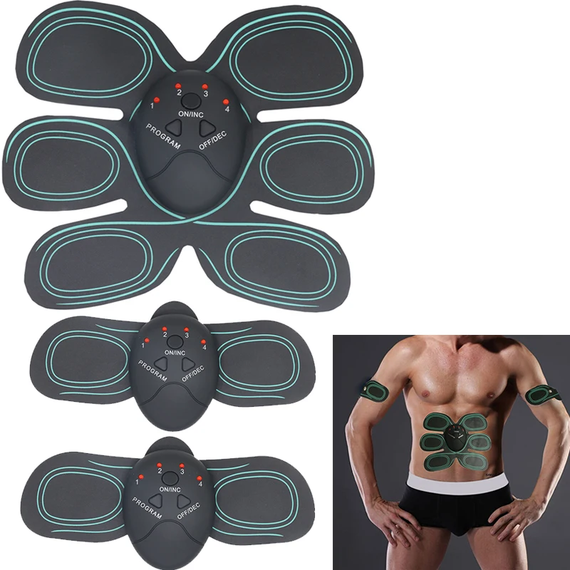 

Abdominal Muscle Trainer Electronic Muscle Exerciser Machine Fitness Toner Belly Leg Arm Exercise Toning Gear Workout Equipment