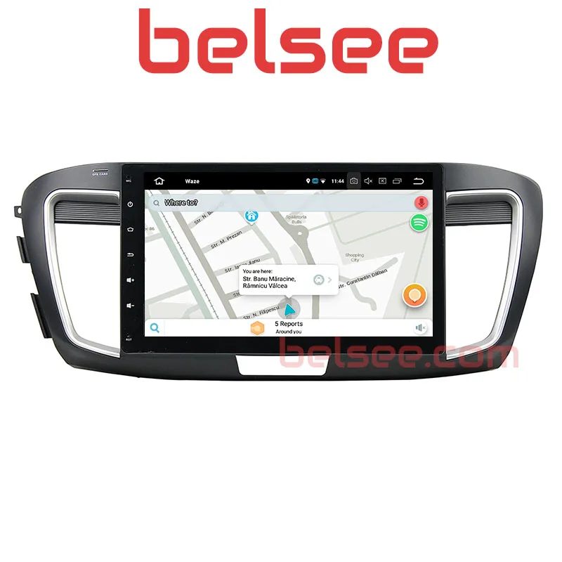 Sale Belsee for Honda Accord 9th 2013-2017 Car Stereo Android 8.0 Radio 8 Core 4GB GPS Head Unit Autoradio Audio Multimedia Player BT 5