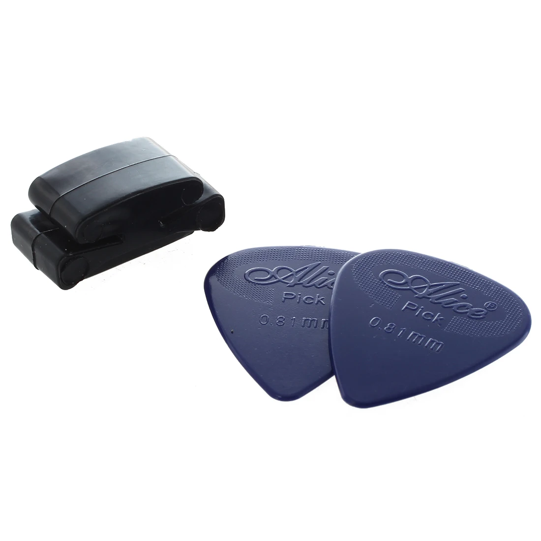 Wholesale 3PCS Headstock Guitar Pick Plectrum Holder + 2x Guitar Pick Mediator Acoustic Electric