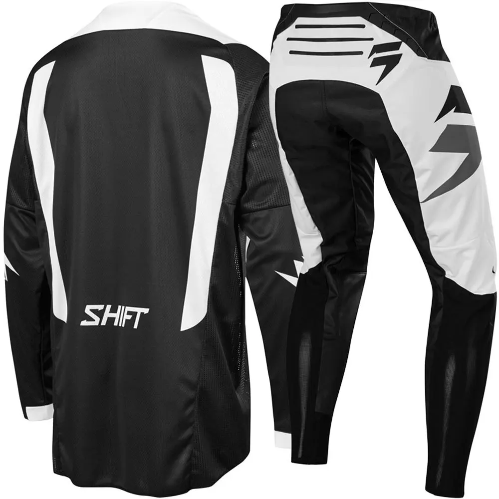 Shift 3lack Mx Джерси и брюки Топ ATV BMX Мотокросс комбо гоночный Dirt Bike костюм 4 цвета мотоциклетная одежда