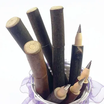 

5pcs/lot Vintage Originality handmade style ballpoint pen with cap kawaii ornament material escolar canetas kalem klrtasiye