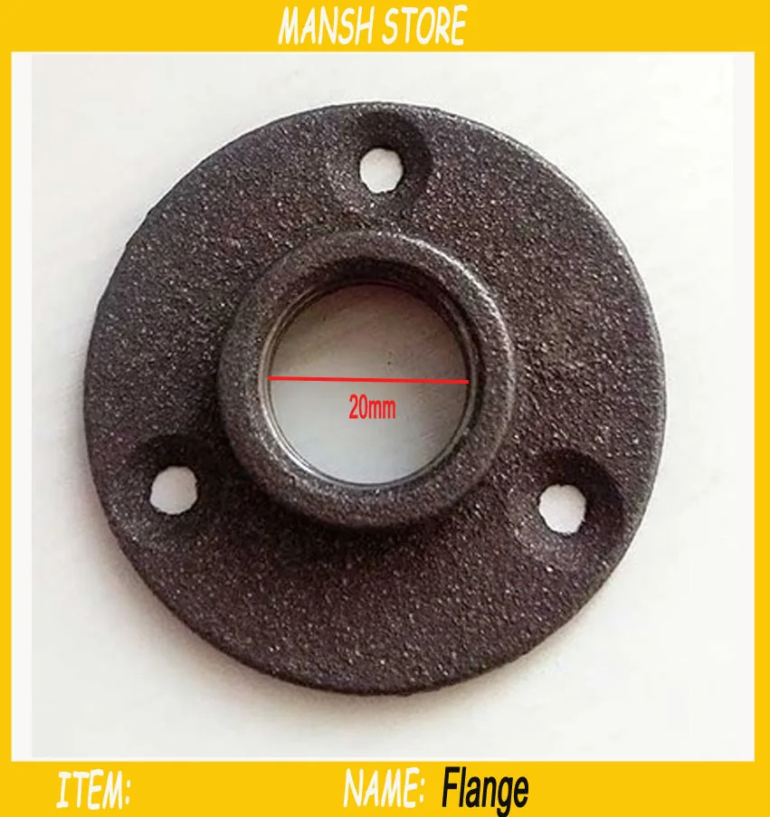 Flange with three holes 2 