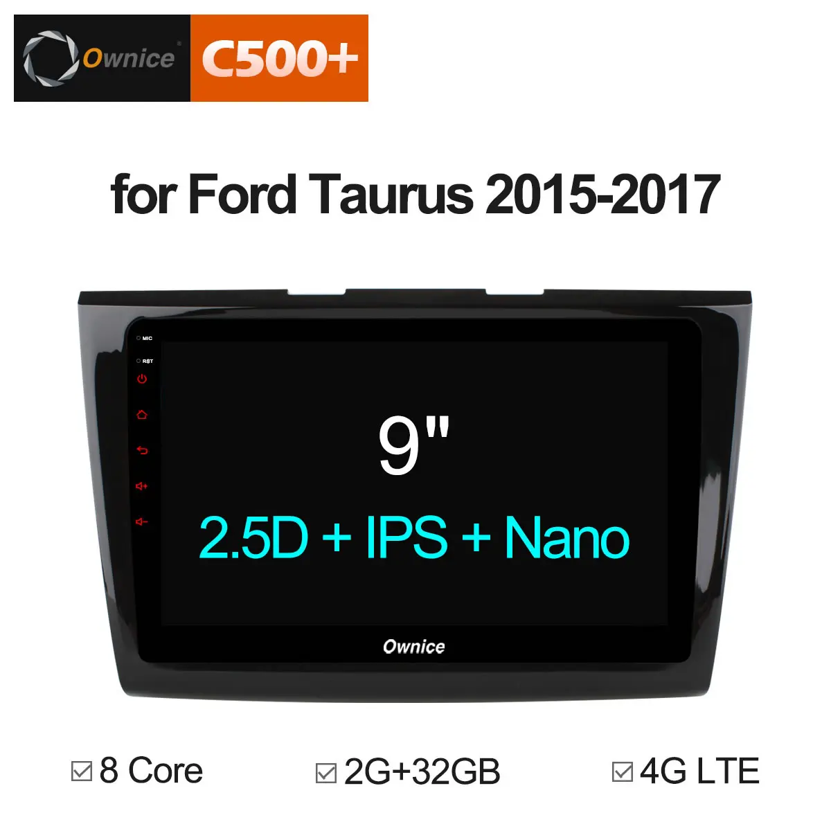 

Ownice C500+ G10 android 8.1 Octa Core car DVD multimedia for FORD TAURUS 2015 - 2017 multimedia autoradio stereo head units 2G
