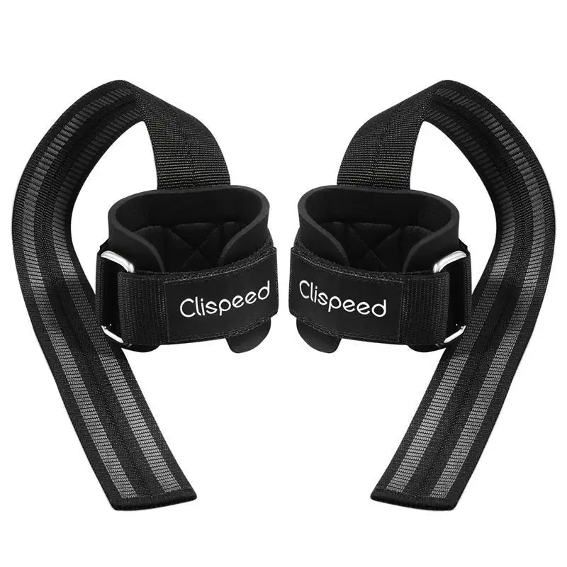 Clispeed 2 шт надежный, сверхпрочный Удобный Тяжелая атлетика ремни повязка на запястье тренировочное оборудование для Спортзал Бодибилдинг Гантели