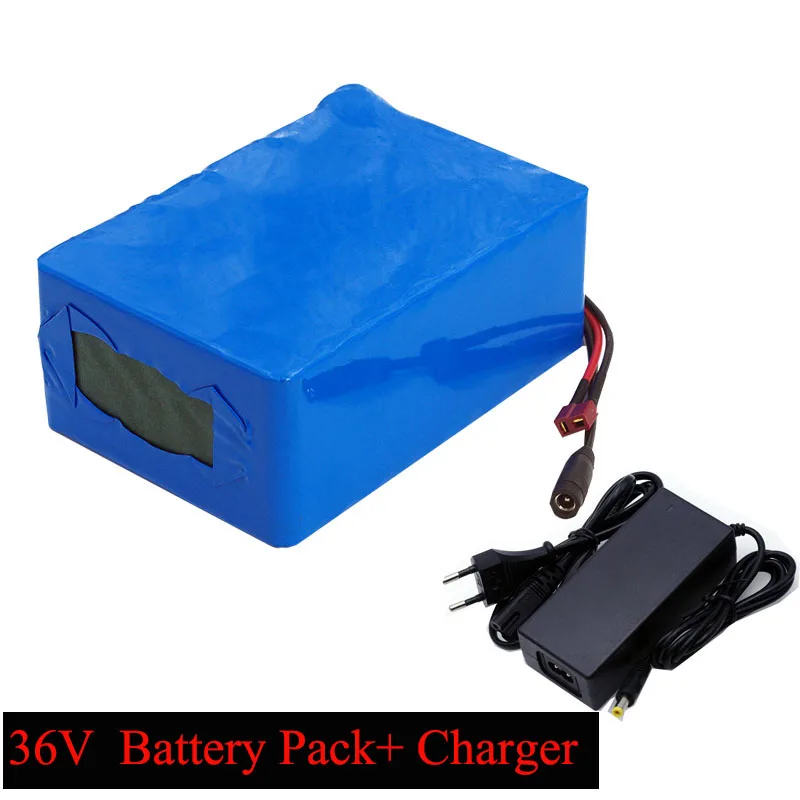 

36V Lithium battery 36v 13ah 16ah 20AH Electric Bike battery 36 V 20ah 1000W Scooter Battery with 30A BMS + 42V 2A charger