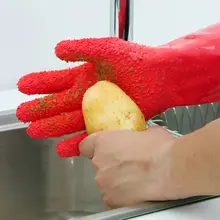 Scrubbing-Gloves Vegetable-Cleaning-Tools Tater Quick-Peeling Potato 1-Pair Mitts