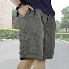 Новое поступление модные летние мужские прямые свободные большие повседневные Молодежные шорты тонкий стиль эластичная талия плюс размер XL-6XL