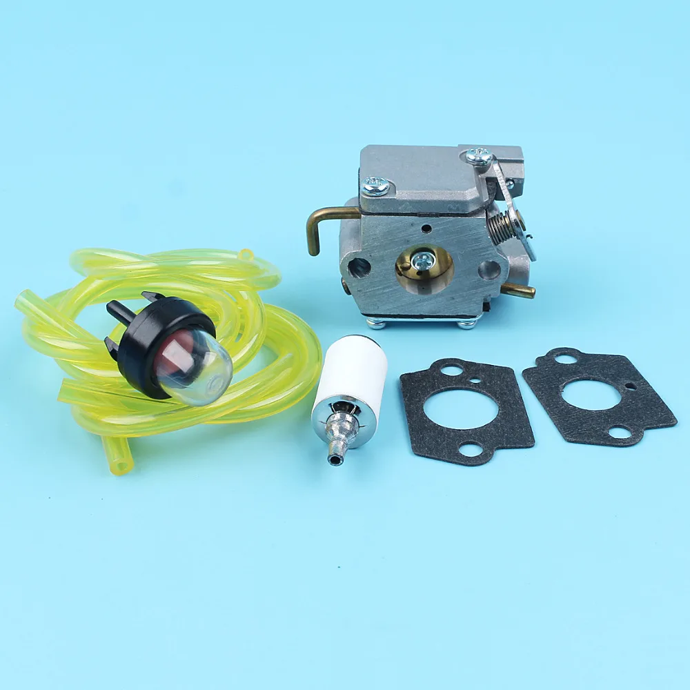 

Carburetor Fuel Line Filter Kit For MTD Troy-Bilt TB10CS TB20CS TB65SS Ryobi & Ryan 775R #7843 / 753-05133 Trimmer Walbro WT-827