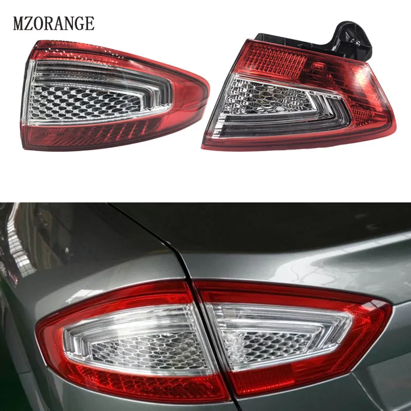 

MZORANGE Outside Inside Left/Right Tail Rear Light Lamp BS71-13A603-AC for Ford Mondeo Fusion 2011-2012 Car Style High Quality