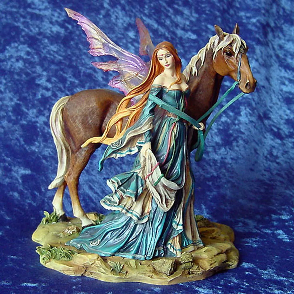 5D DIY Diamond Painting Angel Women and Horse Cross Stitch Mosaic Full