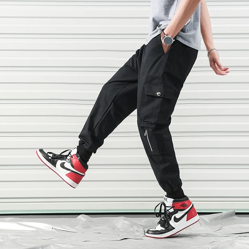 

New Arrival 2019 Men's Cargo Pants with Plus-size Harem Pants Men