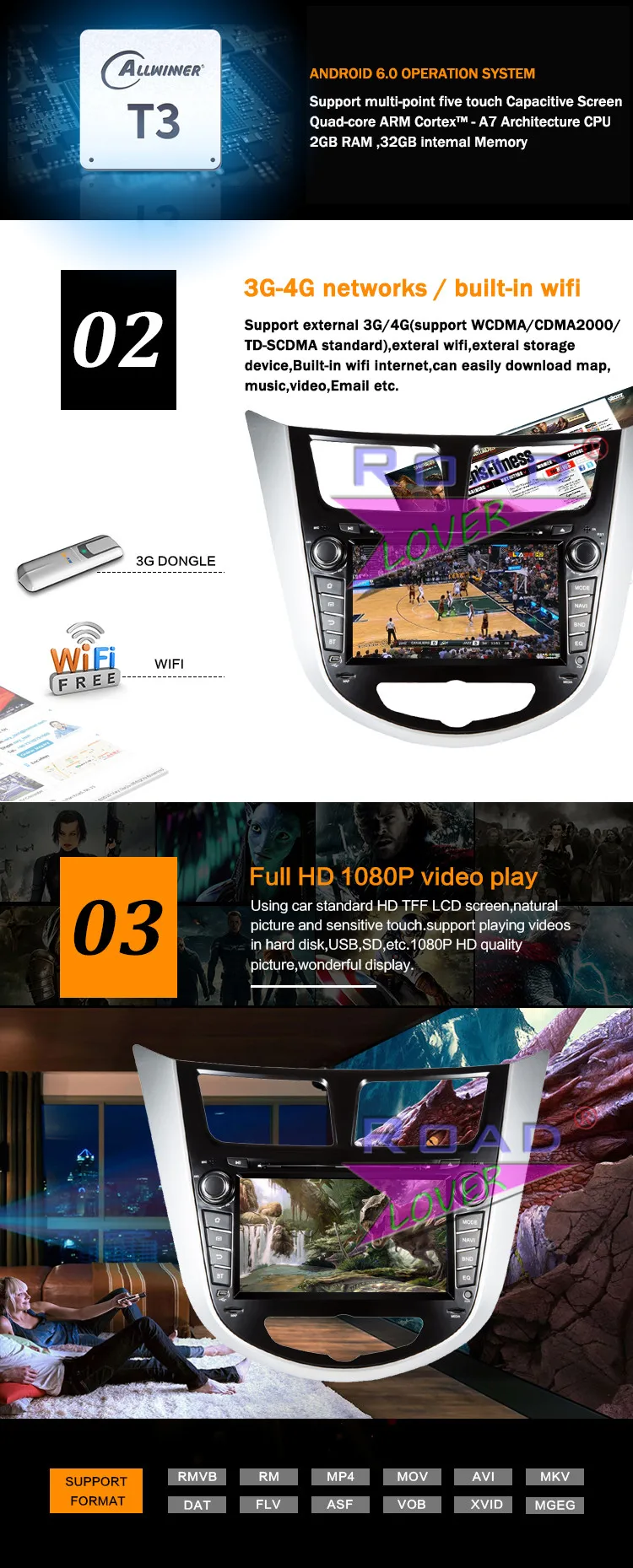 TOPNAVI 2G+ 32GB Android 6,0 четырехъядерный автомобильный dvd-плеер для hyundai Verna/Accent/Solaris 2011-2012 Стерео gps навигация радио