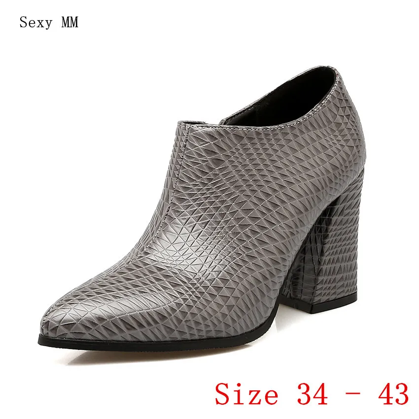 

Summer High Heel Shoes Women Ankle Boots Booties Woman Short Boots High Heels Plus Size 34 - 40 41 42 43