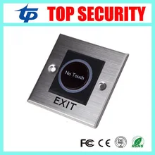 Porta de saída de controle de acesso botão nenhum toque interruptor interruptor de saída de infravermelho interruptor da porta de acesso porta de metal abridor
