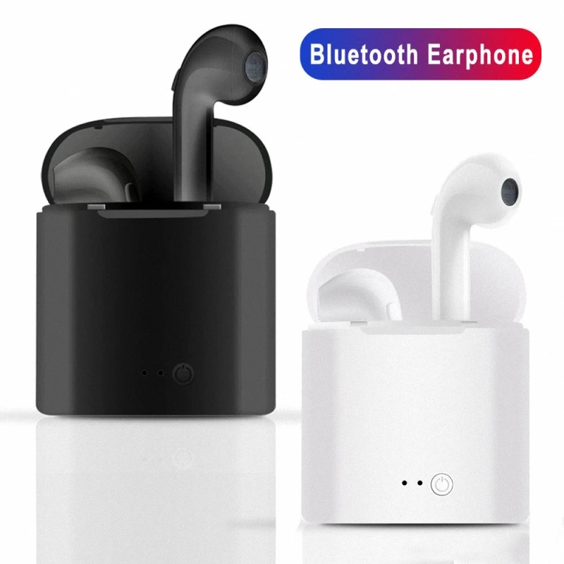 

5 colors I7 Tws Earbuds Earpiece Wireless Bluetooth audifonos para cellular Earphone Headset Suitable For All Smart phones