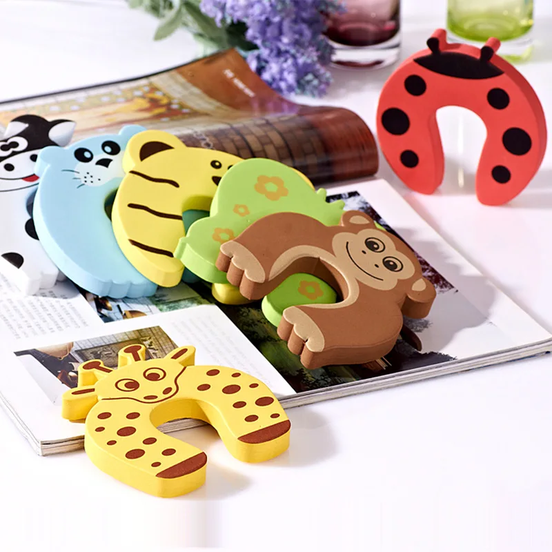 (20pcs/ lot) Child safety cartoon door card door stop doors safety
