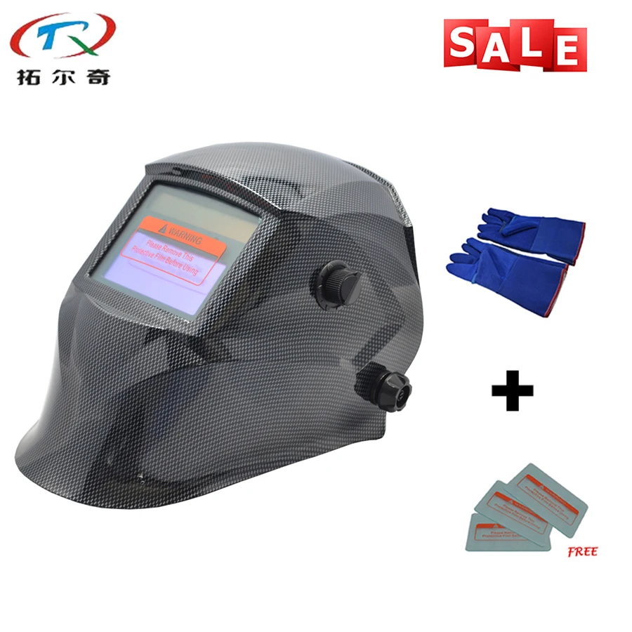 

Water Transfer Black Welding Masks Light Filter Automatic Chameleons Welder Cap Welding Helmet Mask JD07 with 2233de-yg