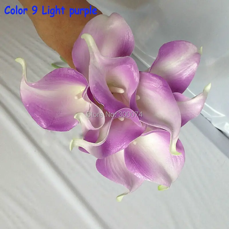 62 шт., искусственный цветок лилии Калла из искусственной кожи для свадьбы, центральные искусственные цветы для украшения дома, Цветочная композиция