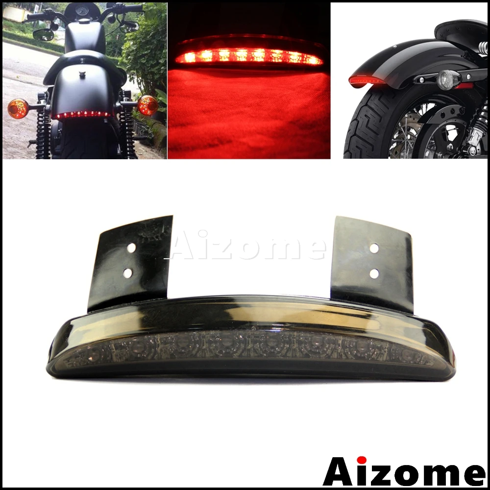 LED Rear Fender Edge Tail Light For Harley Sportster Iron XL883L XL883N