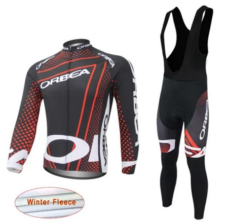 2018 Новый ORBEA зима Велосипеды Толстовка Теплый костюм зимние теплые флисовые